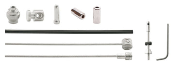 Sturmeyarcher cordo cable set kabelset trommelrem zwart 170cm 225cm sturmey archer compleet