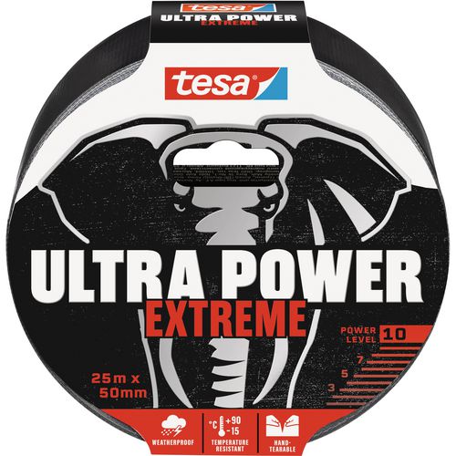 Tesa tape zwart 25000
