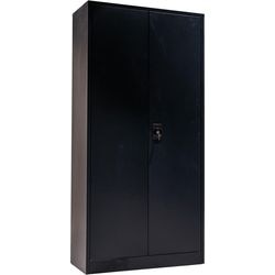 Draaideurkast euroseats zwart 900 (b) x 400 (d) x 1.850 (h) mm