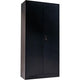 Draaideurkast euroseats zwart 900 (b) x 400 (d) x 1.850 (h) mm