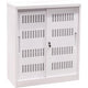 Kast met schuifdeuren euroseats wit 900 (b) x 400 (d) x 1,050 (h) mm
