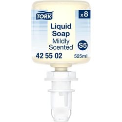 Handzeep-navulling tork s5 lichtgeel 425502 8 stuks à 525 ml