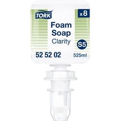 Handzeep-navulling tork s5 transparant 525202 8 stuks à 525 ml