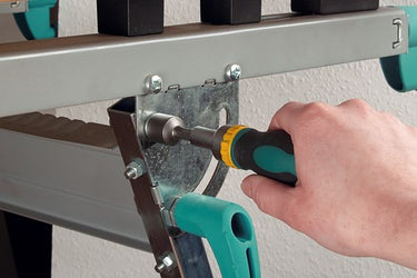 Wolfcraft - mini multi bit schroevendraaier met ratelfunctie - 1237000