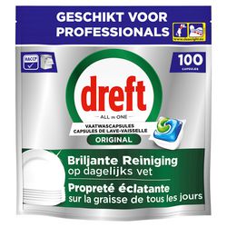 Pk100 vaatwastabletten all in one dreft