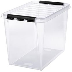 Opbergdoos smartstore classic transparant 590 mm x 390 mm x 430 mm