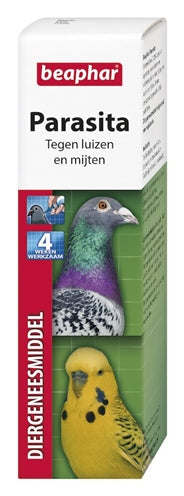 Beaphar parasita luis mijt bij duiven