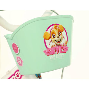 Dino bikes dino meisjesfiets paw patrol skye 12 inch met knijprem wit roze