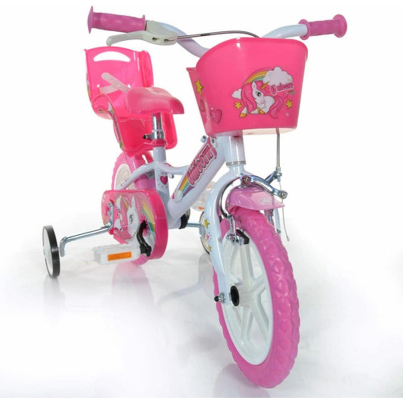 Load image into Gallery viewer, Dino kinderfiets unicorn 12 inch
