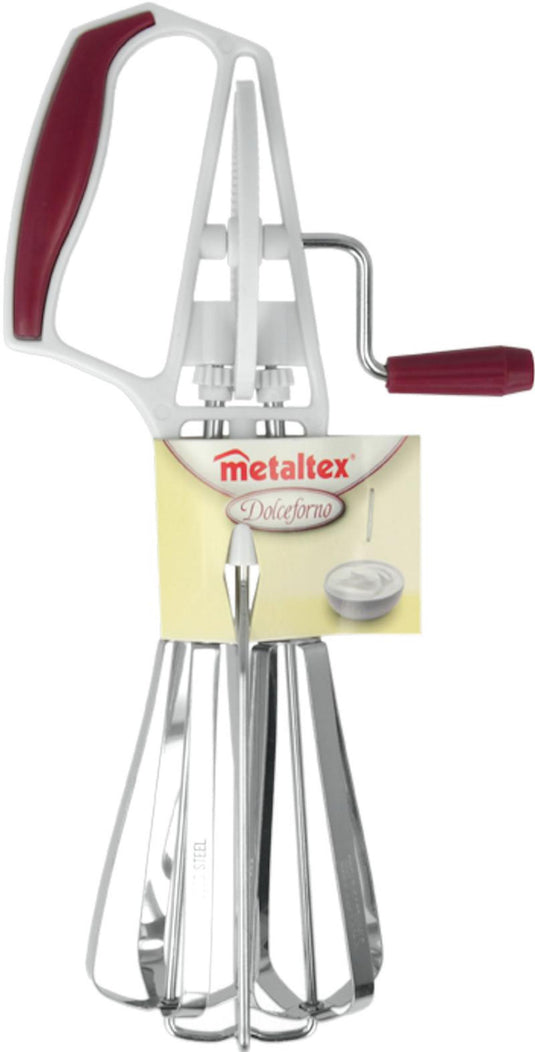 Metaltex mechanische dubbele mixer