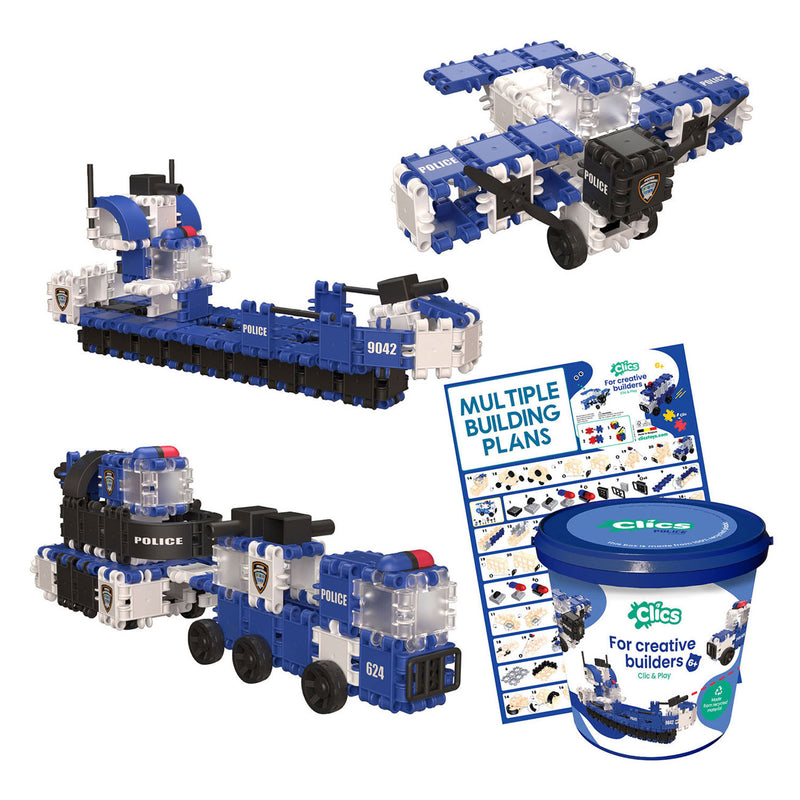 Load image into Gallery viewer, Clics bouwblokken politie in emmer
