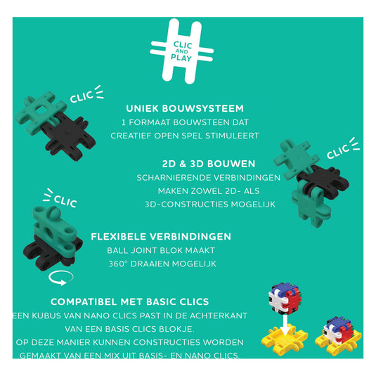 Clics nano - creative builders, 125dlg.