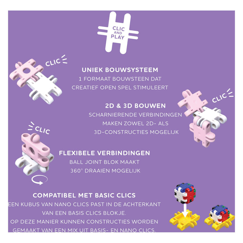 Load image into Gallery viewer, Clics nano - fantasy builders, 125dlg.
