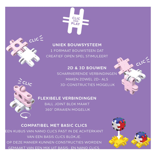 Clics nano - fantasy builders, 125dlg.