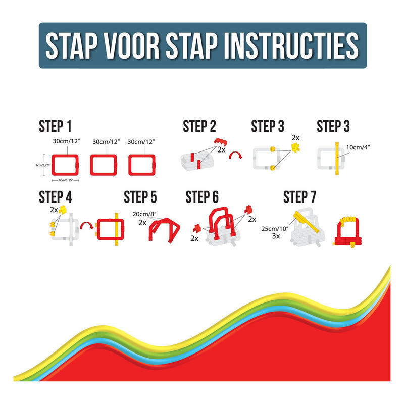 Load image into Gallery viewer, Clics spaghetteez flexibele bouwstaafjes in opbergbox, 200dlg.
