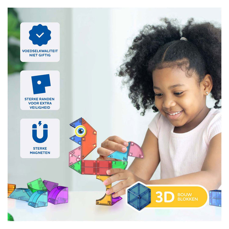 Load image into Gallery viewer, Cubixx magnetische bouwspeelgoed - 85dlg.
