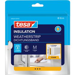 Tochtstrip tesa wit 31 mm x 195 mm x 230 mm