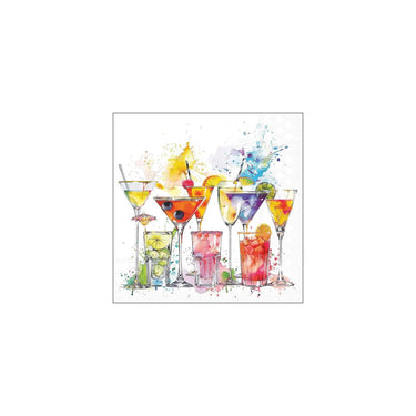 Ambiente servetten 25cm splashing drinks fsc mix