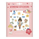 Little dutch raamstickers rosa friends