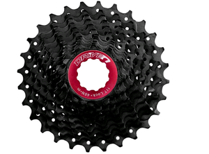 cassette Csrx1 11S 11-28T staal zwart rood
