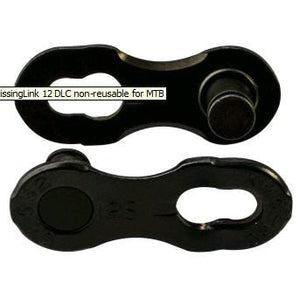 KMC MissingLink DLC 12 - 5.2mm - Zwart