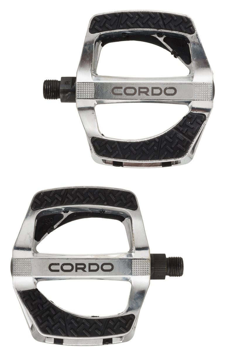 Load image into Gallery viewer, Abi cordo e-bike pedalen anti-slip aluminium - zilver
