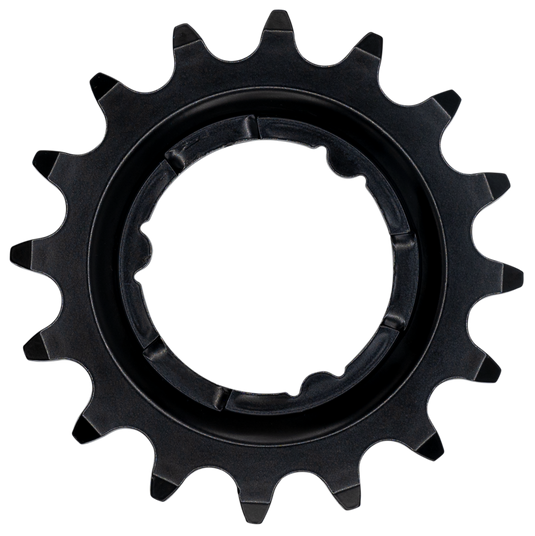 Kmc tandwiel voor shimano 16t o-mo staal 3 32 inch - zwart