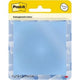 Zelfklevende memoblaadjes blauw 120,65 mm x 95,25 mm x 8,89 mm