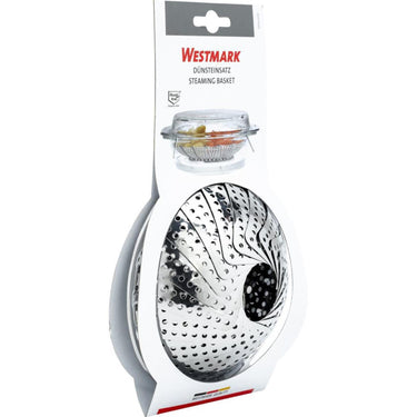 Westmark stoommand, verstelbaar, voor pannen van ø 14-23 cm, roestvrij staal, zilver, 12592270