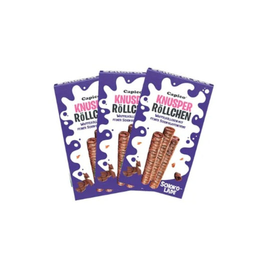 Capico waffelrollchen display (72x 75gr)