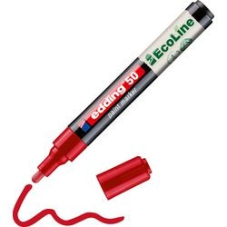Lakmarker edding ecoline 50 rood