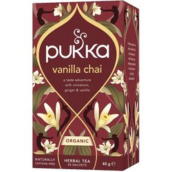 Thee pukka catering vanille chai