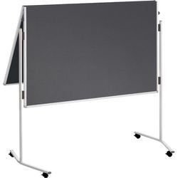 Presentatiebord franken vilt niet-magnetisch vrijstaand 1200 x 1500 mm