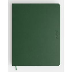 Schrijfblok de kempen a5 gelinieerd gebonden zijgebonden zachte kaft groen