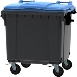 Opbergkrat bl gs unbranded 4wh 1100l lid