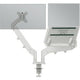 Monitorarm leitz ergo 6538 lichtgrijs
