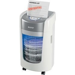 Papierversnipperaar leitz iq optimax 350 p5 handmatig 7 vellen p-5 15 l
