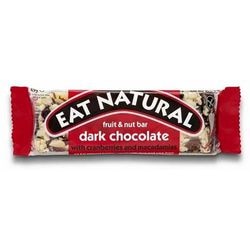 Eat natural ontbijtreep veenbes, pure chocolade 12 stuks à 40g