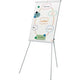 Nobo premium plus stalen flipover met driepootstatief - magnetisch whiteboard - 70 x 100cm - wit