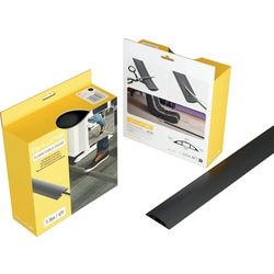 Kabelbeschermer d-line eu cc-1 zwart 60 mm x 12 mm