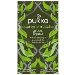 Thee pukka 77013970 supreme matcha green 20 stuks