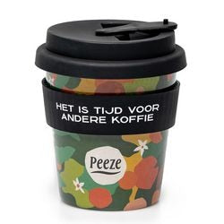 Herbruikbare beker peeze hkpe03 multikleur 240 ml