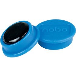 Whiteboard-magneten nobo 1915285 blauw 13 mm