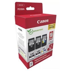 Inktcartridge 5224b015 canon 2x pg-540l 1x cl-541xl origineel
