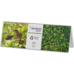 Tafelnaambord archivo 2000 10405 cs tp ps (polystyreen) transparant