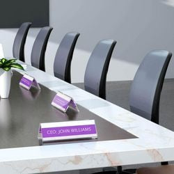 Tafelnaambord archivo 2000 10406 cs tp ps (polystyreen) transparant