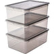 Opbergbox keeeper 3002082700000 11 l grijs