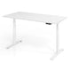 Zit-sta-bureau vlxk6516 w w hout, metaal wit