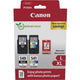 Inktcartridge canon 5224b012 540, 541 cyaan, geel, magenta, zwart