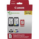 Inktcartridge canon 8287b008 545, 546 cyaan, geel, magenta, zwart